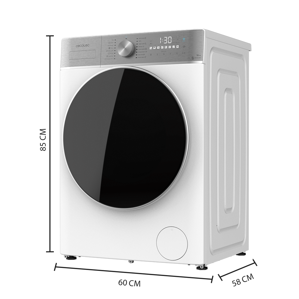 Cecotec Bolero Lavado y Secado 10680 Inverter 10 kg