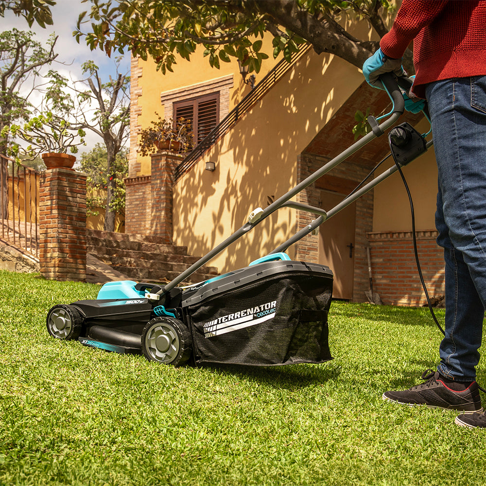 Cecotec Cortacésped Eléctrico Terrenator 360 Flex Z 1500 W Sistema Z Tech Altura Centralizada