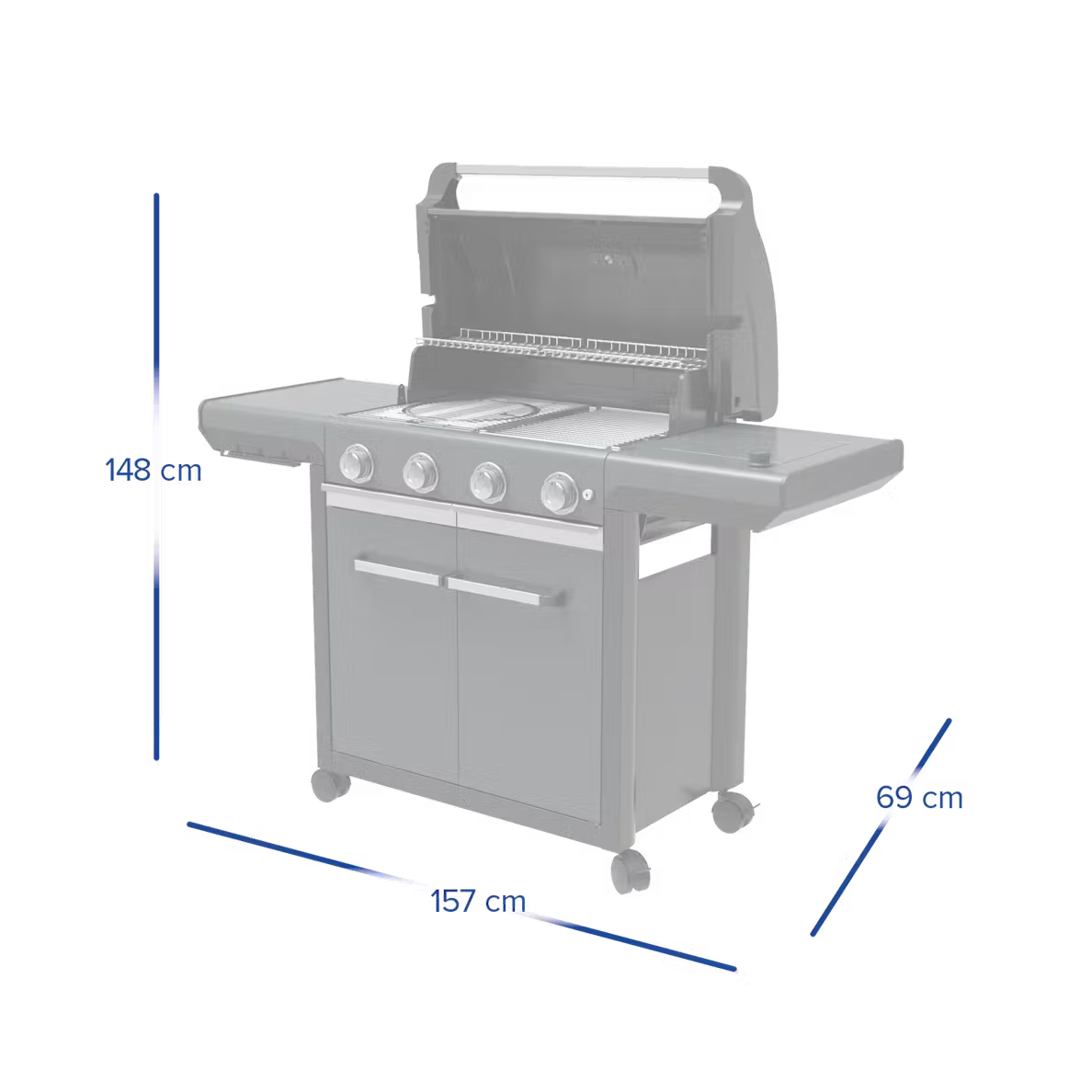 Campingaz - Barbacoa 4 Series Premium S