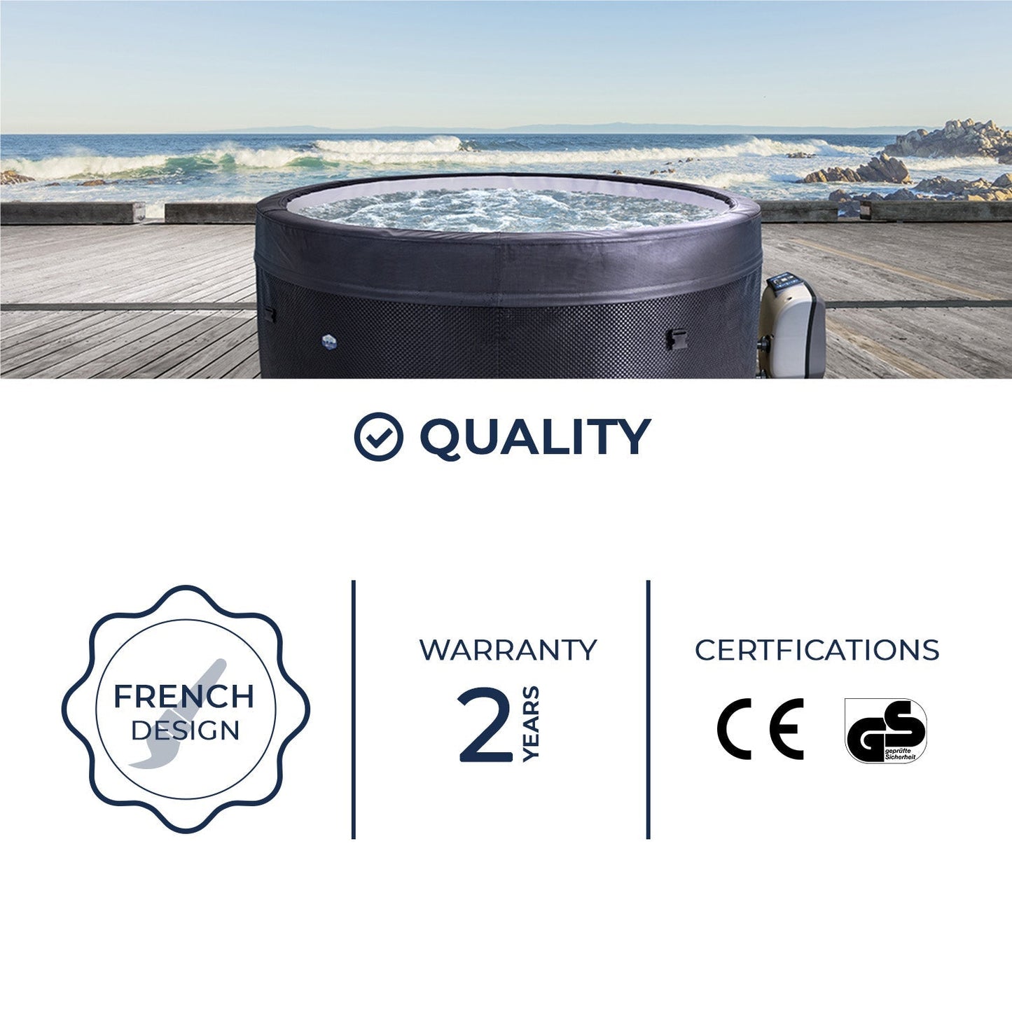 NetSpa - Spa hinchable Vita 4 personas