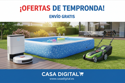 Las mejores ofertas de la temporada en robots y jardín