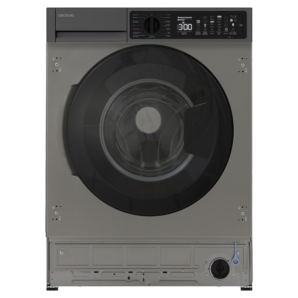 Cecotec Lavadora Bolero DressCode 750 BI Inverter 7 Kg Acero Inoxidable Clase A