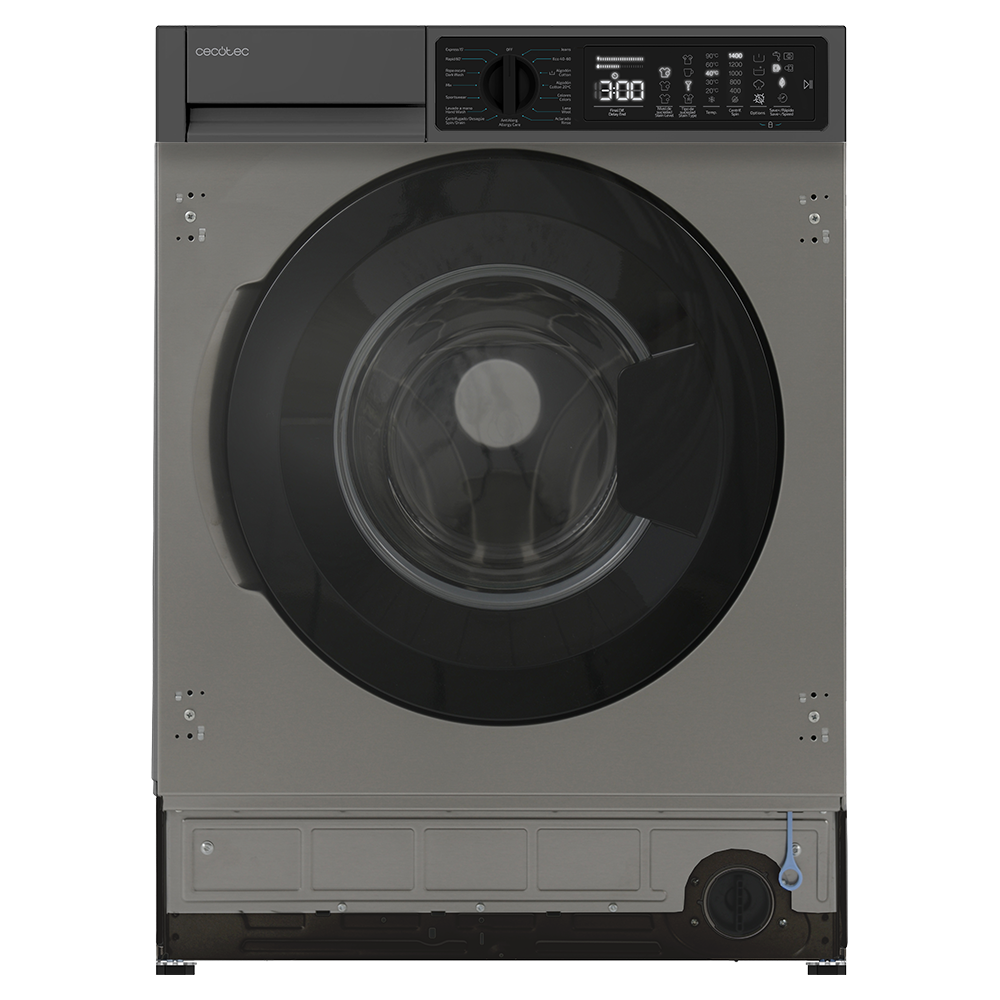 Cecotec Lavadora Bolero DressCode 850 BI Inverter Steel 8 kg Clase A Con Programas