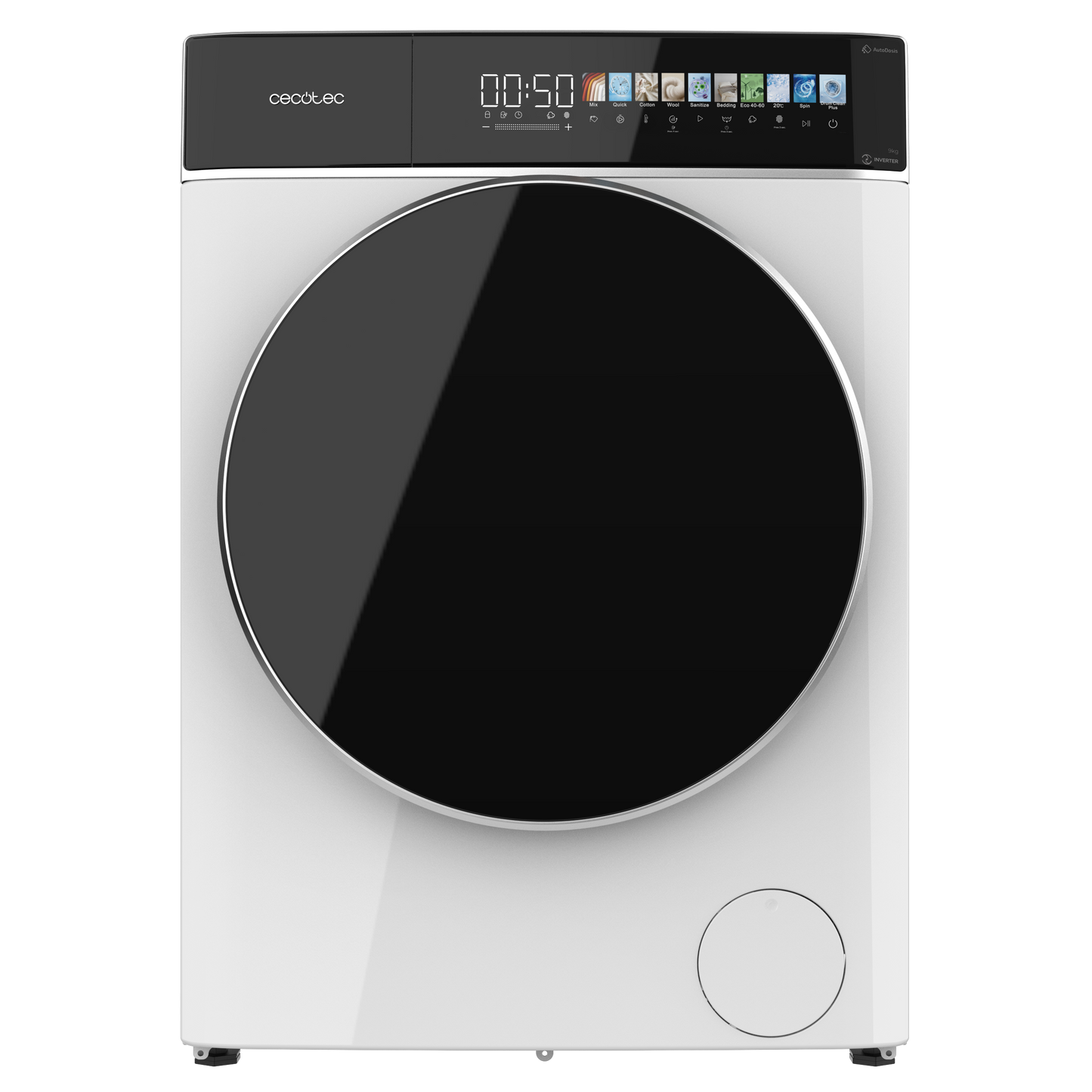 Cecotec Bolero DressCode 9900 Autodose Inverter FullColor A Lavadora 9 kg Carga Frontal