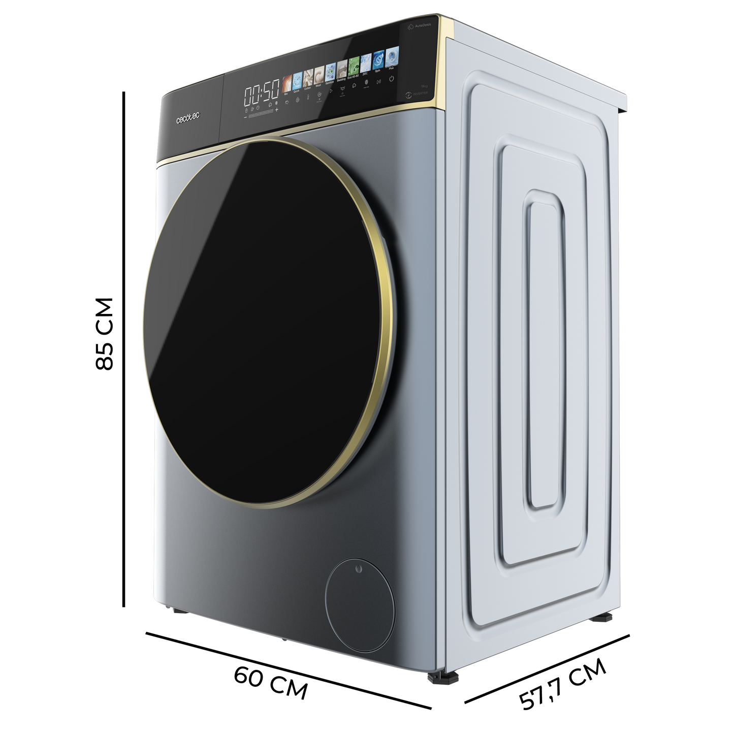 Cecotec Bolero DressCode 9900 Autodose Inverter 9kg