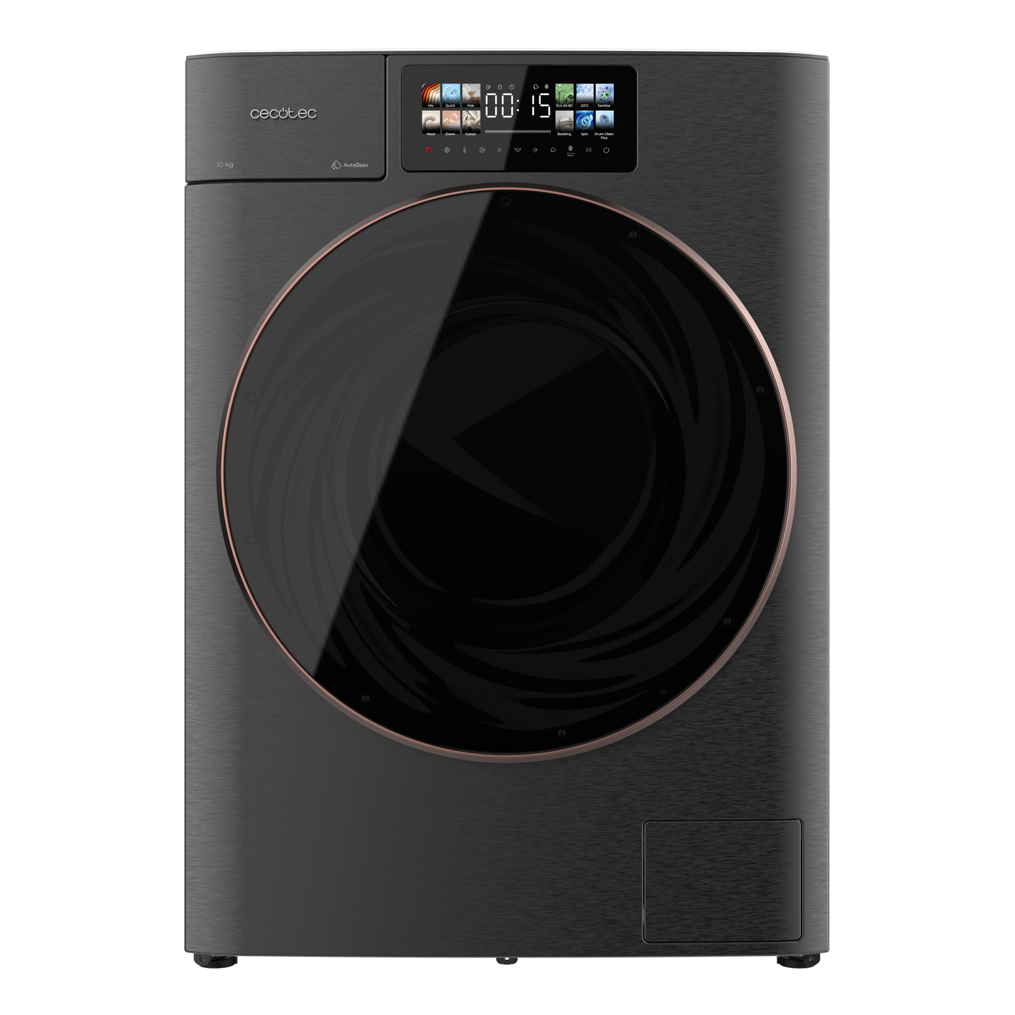 Cecotec Bolero DressCode 12950 Lavadora Autodose Direct Drive 12 Kg 1400 rpm Acero 3D