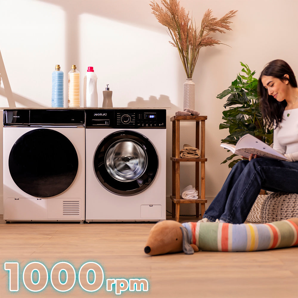 Cecotec Lavadora Bolero DressCode 6150 Inverter A 6 kg 1000 rpm Blanco Clase A Eficiencia