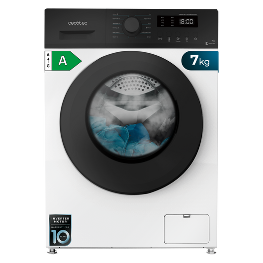 Cecotec Bolero DressCode 7150 Inverter A Lavadora 7 Kg 1400 RPM Con Motor Plus Clase A