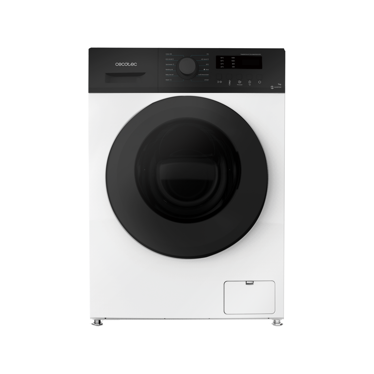 Cecotec Bolero DressCode 7150 Inverter A Lavadora 7 Kg 1400 RPM Con Motor Plus Clase A