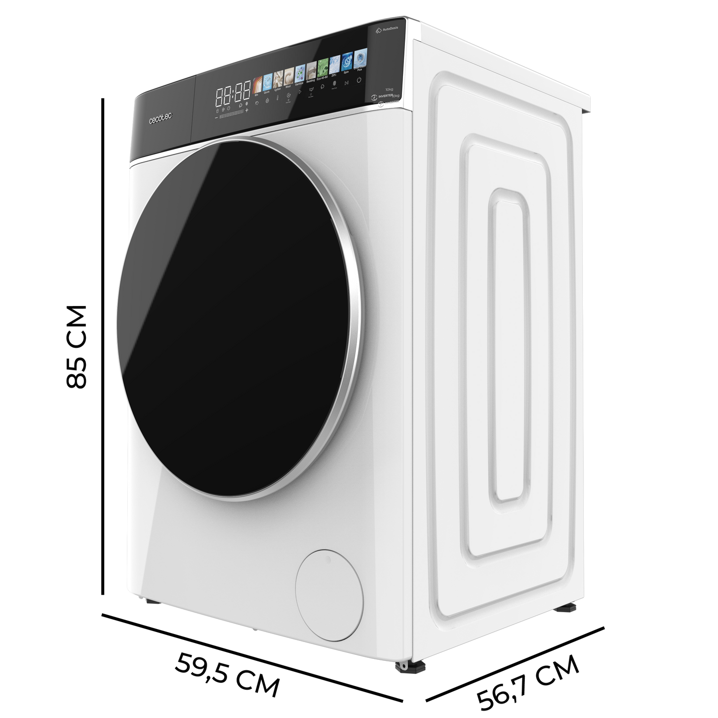 Cecotec Bolero DressCode 10900 Autodose Inverter 10 Kg