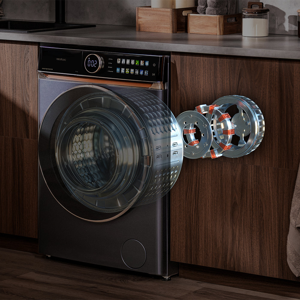 Cecotec Bolero DressCode 10980 Direct Drive Lavadora Acero A Gran Capacidad 8 Kg