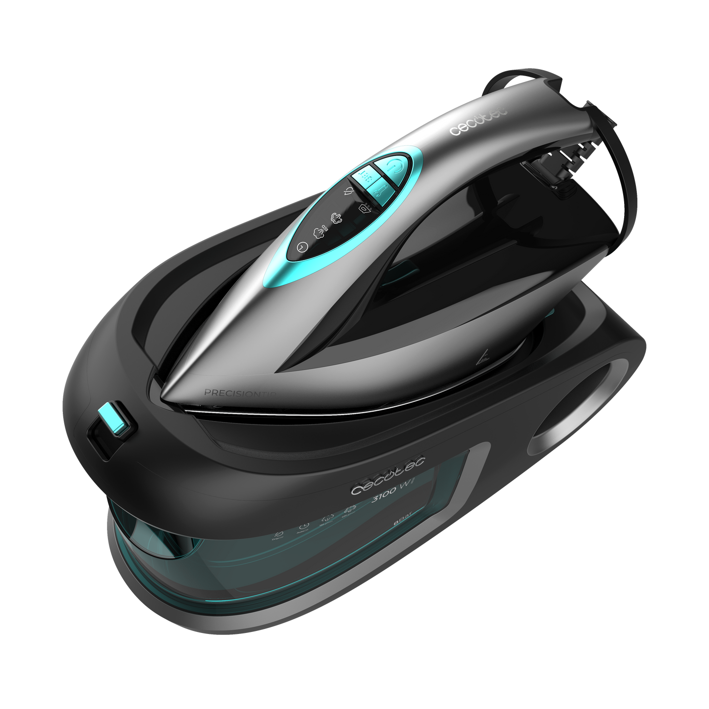 Cecotec Centro de Planchado IronHero 3200 Station 3200 W 8 Bares Bomba Automática Alta Presión