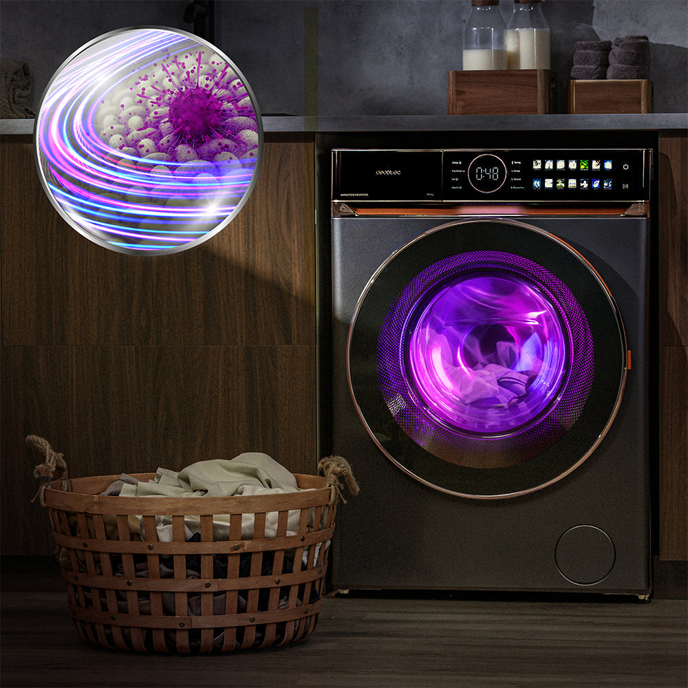 Cecotec Bolero DressCode 12980 Direct Drive Acero Lavado Eficiente Silencioso Alta Precisión