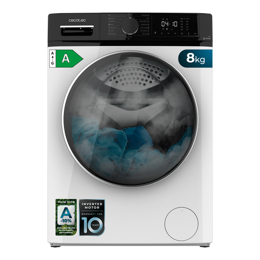 Cecotec Bolero DressCode 8610 Lavadora Inverter A 8 kg Con Clase A Eficiencia Energética