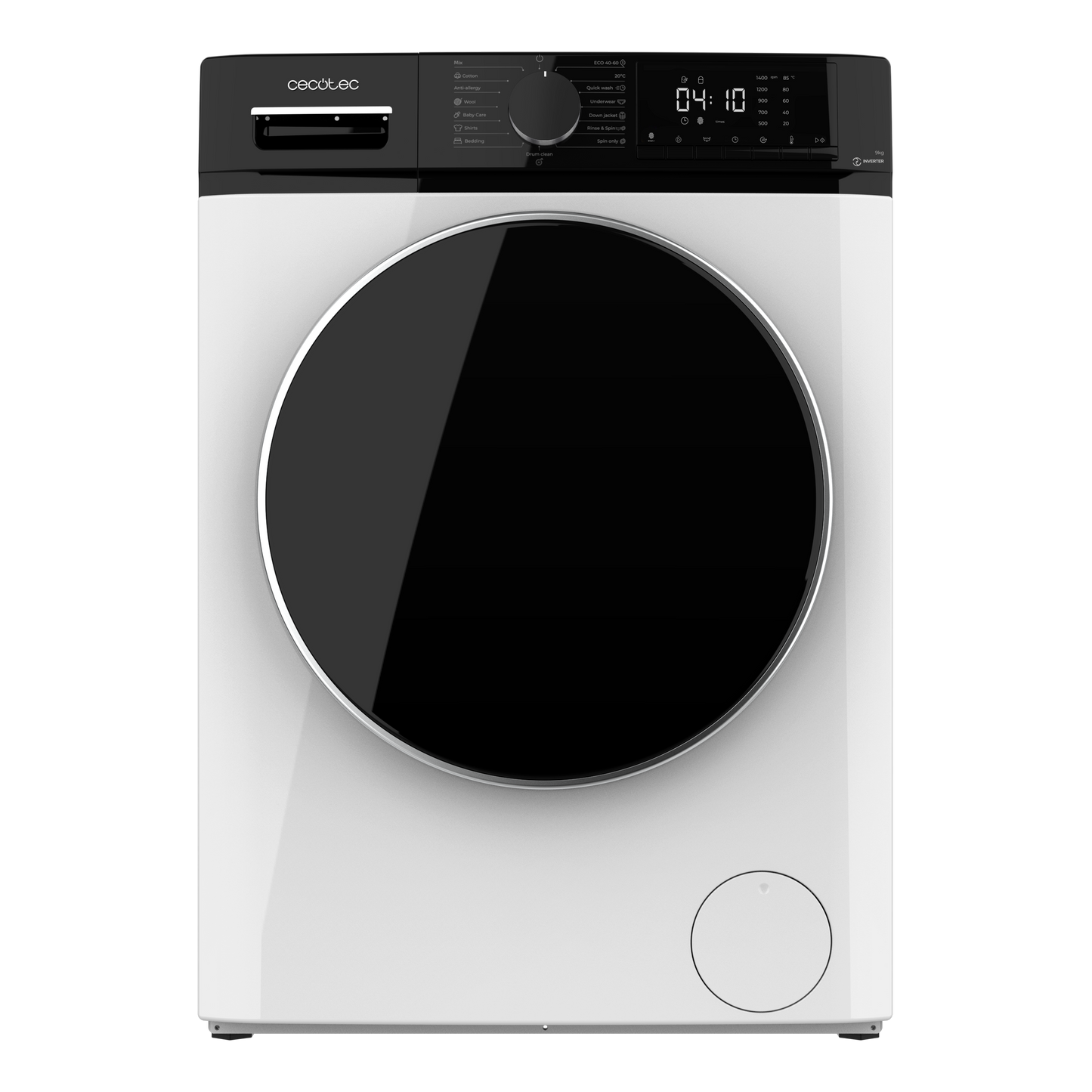 Lavadora Cecotec Bolero DressCode 9610 Inverter A 9kg