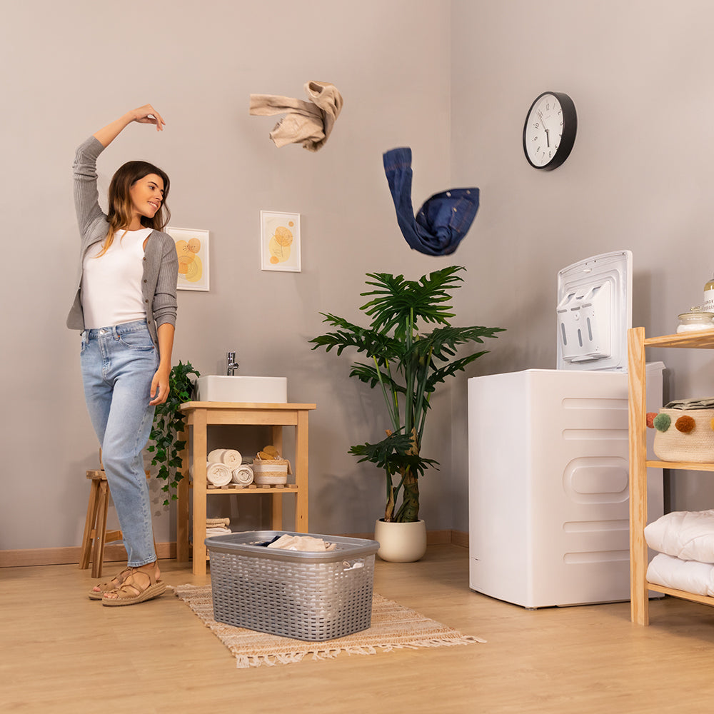 Cecotec Bolero DressCode Top Max 8 Kg Lavadora Inverter Plus Clase A Alta Eficiencia Energetica