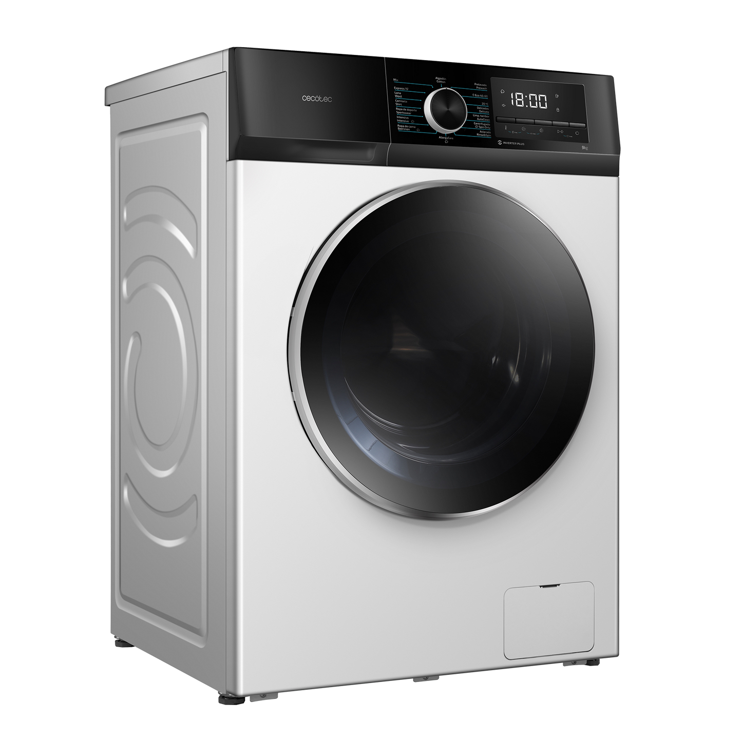 Cecotec Lavadora Bolero DressCode 9500 Inverter A 9 kg 1400 rpm 16 Programas Para Familias
