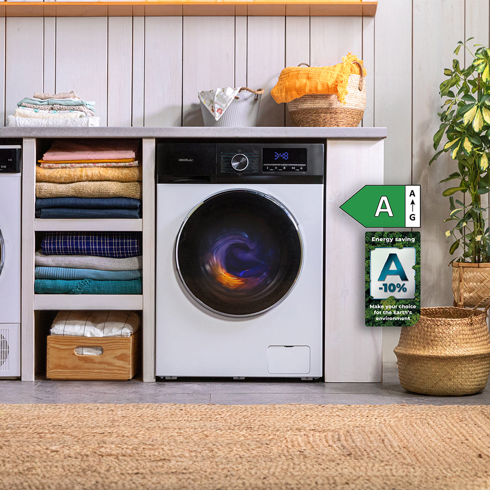 Cecotec Lavadora Bolero DressCode 9500 Inverter A 9 kg 1400 rpm 16 Programas Para Familias