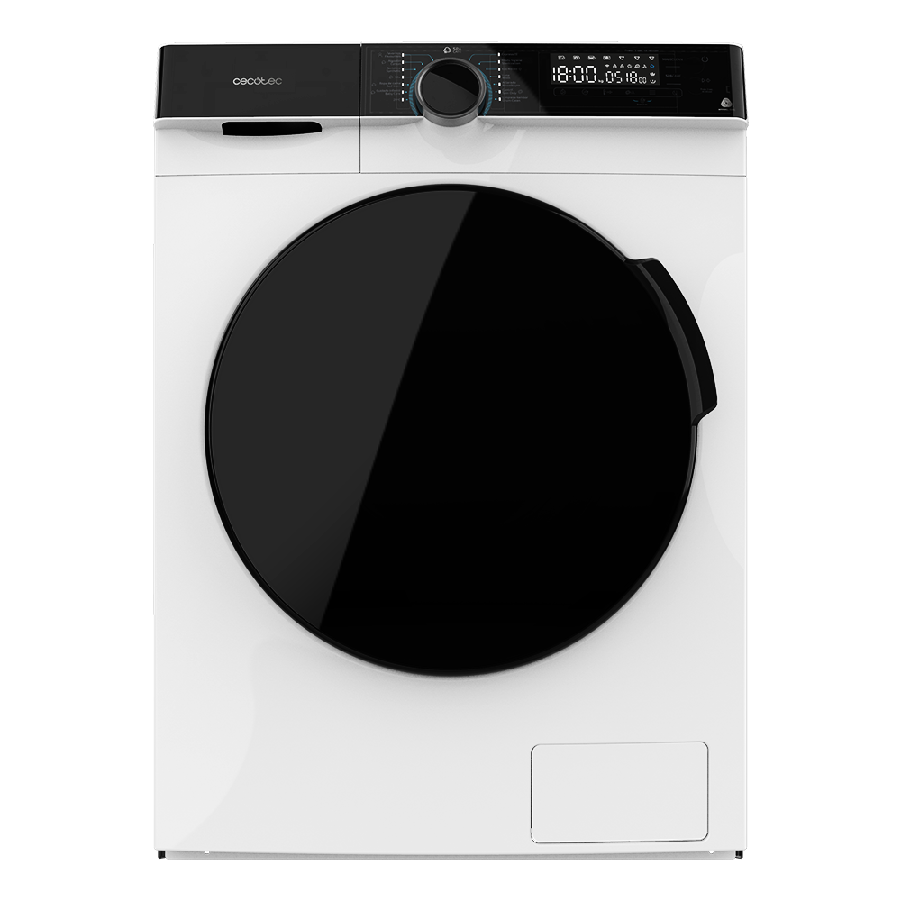 Cecotec Lavadora Bolero Dresscode 121000 A 12 Kg Inverter Plus Motor Clase A Alta Energetica