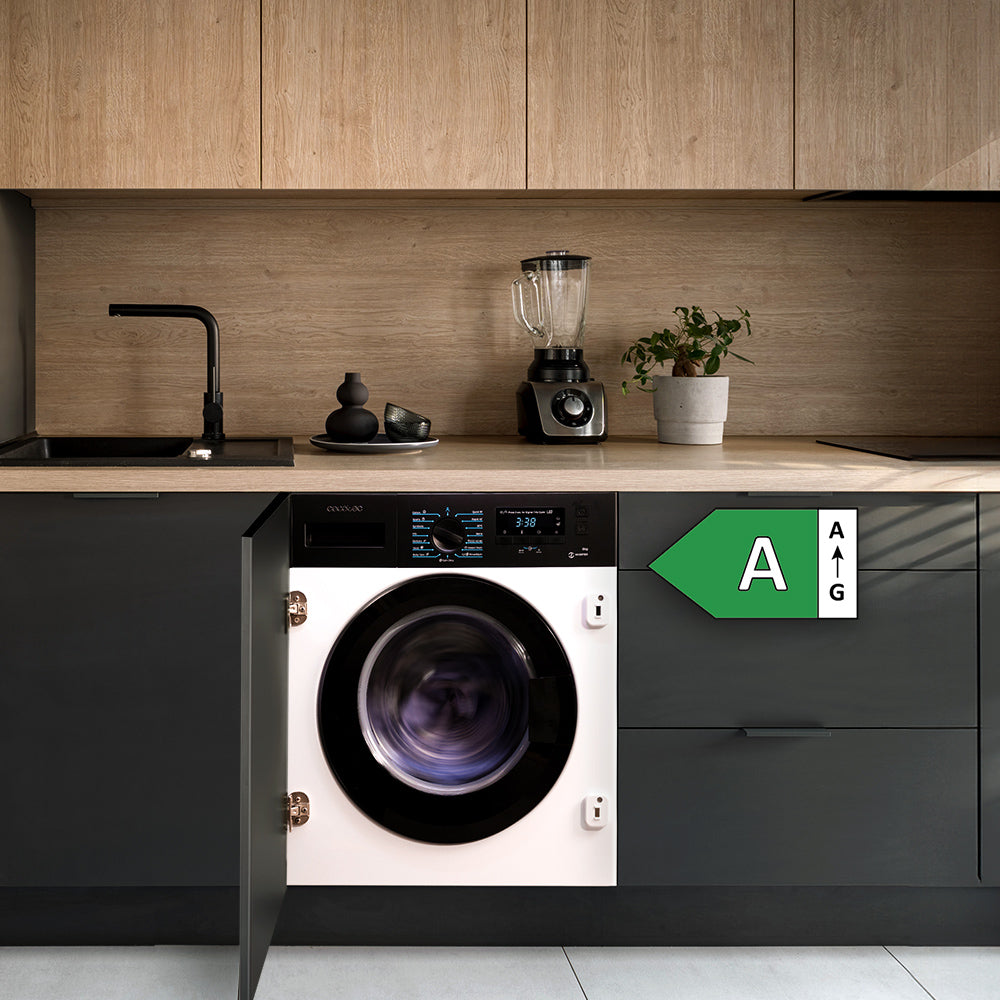 Cecotec Lavadora Bolero DressCode 940 BI Inverter A 9 Kg Con Motor Inverter Alta Eficiencia Energética Clase A