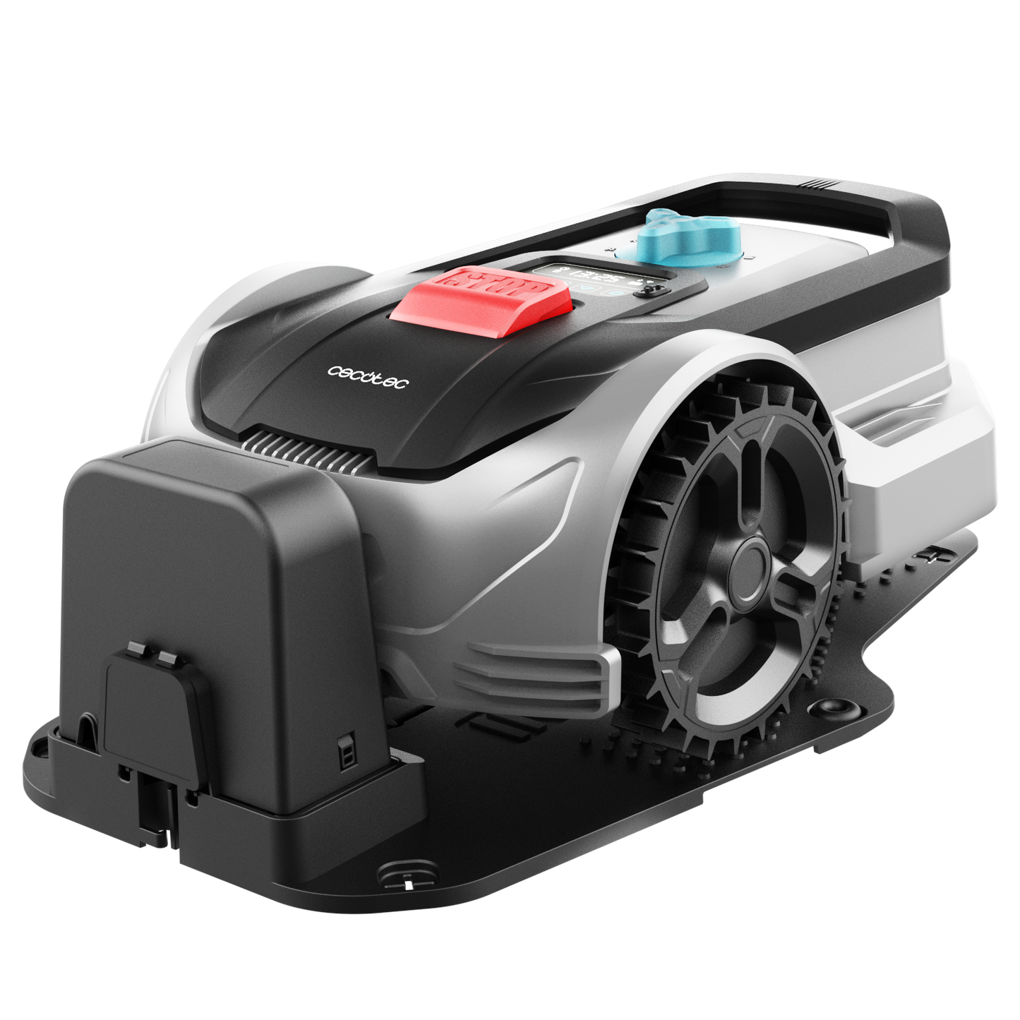 Cecotec Conga GrassHopper 300 Robot Cortacésped, Cubre 300 m², Cable Perimetral 100 m