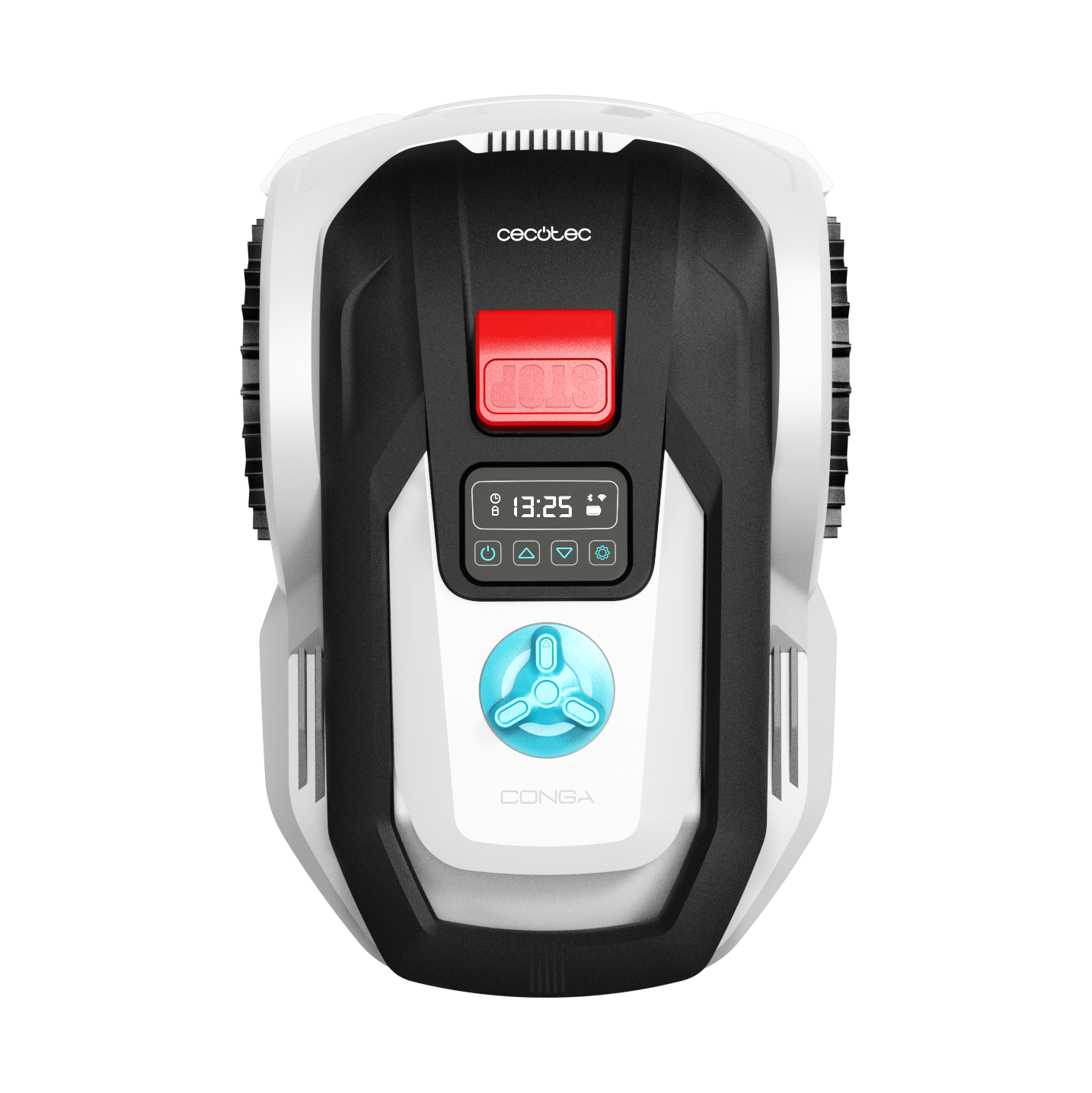 Cecotec Conga GrassHopper 300 Robot Cortacésped, Cubre 300 m², Cable Perimetral 100 m