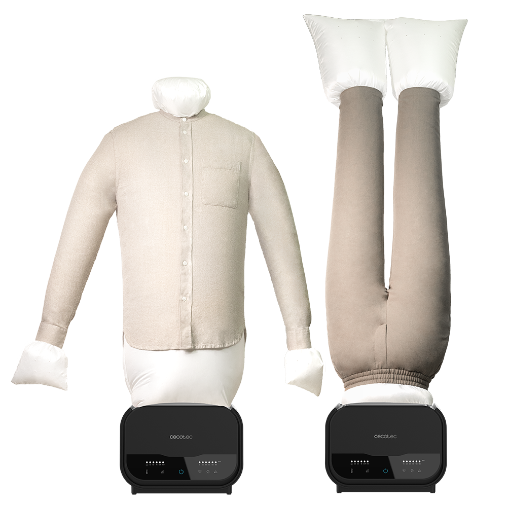 Cecotec IronHero 1200 Maniquí De Plancha Y Secado 2 En 1 Con Panel Táctil Y Temporizador