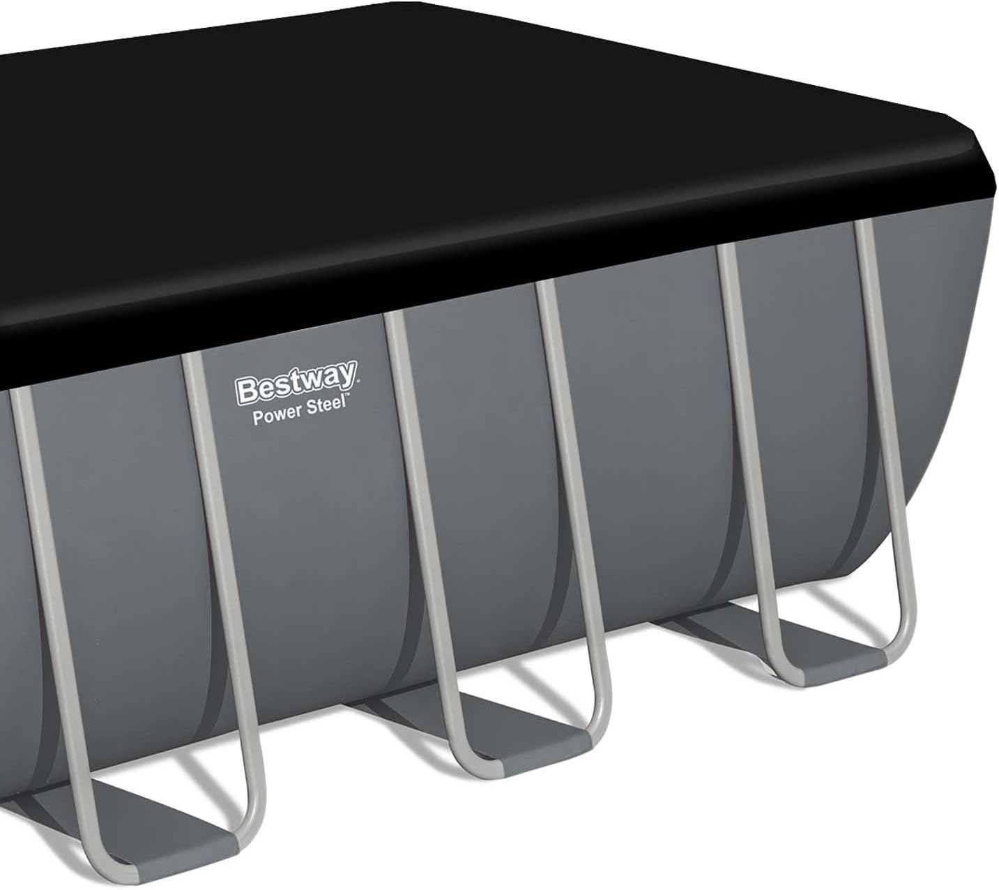 Bestway –  Power Steel piscina desmontable rectangular (549 × 274 × 122 cm)