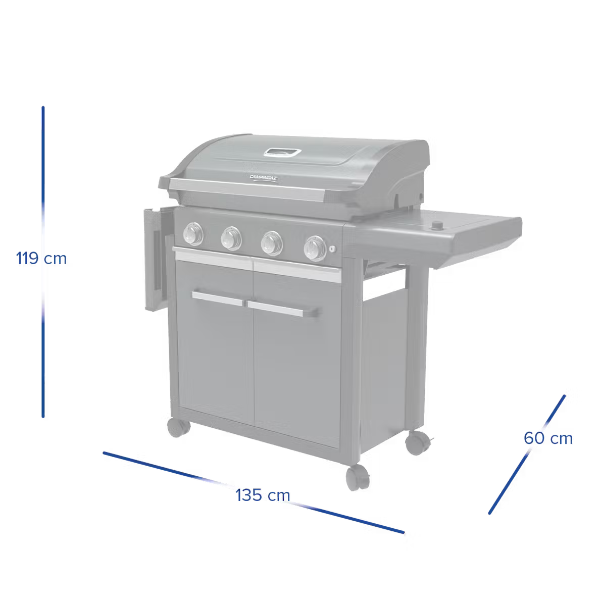 Campingaz - Barbacoa 4 Series Premium S