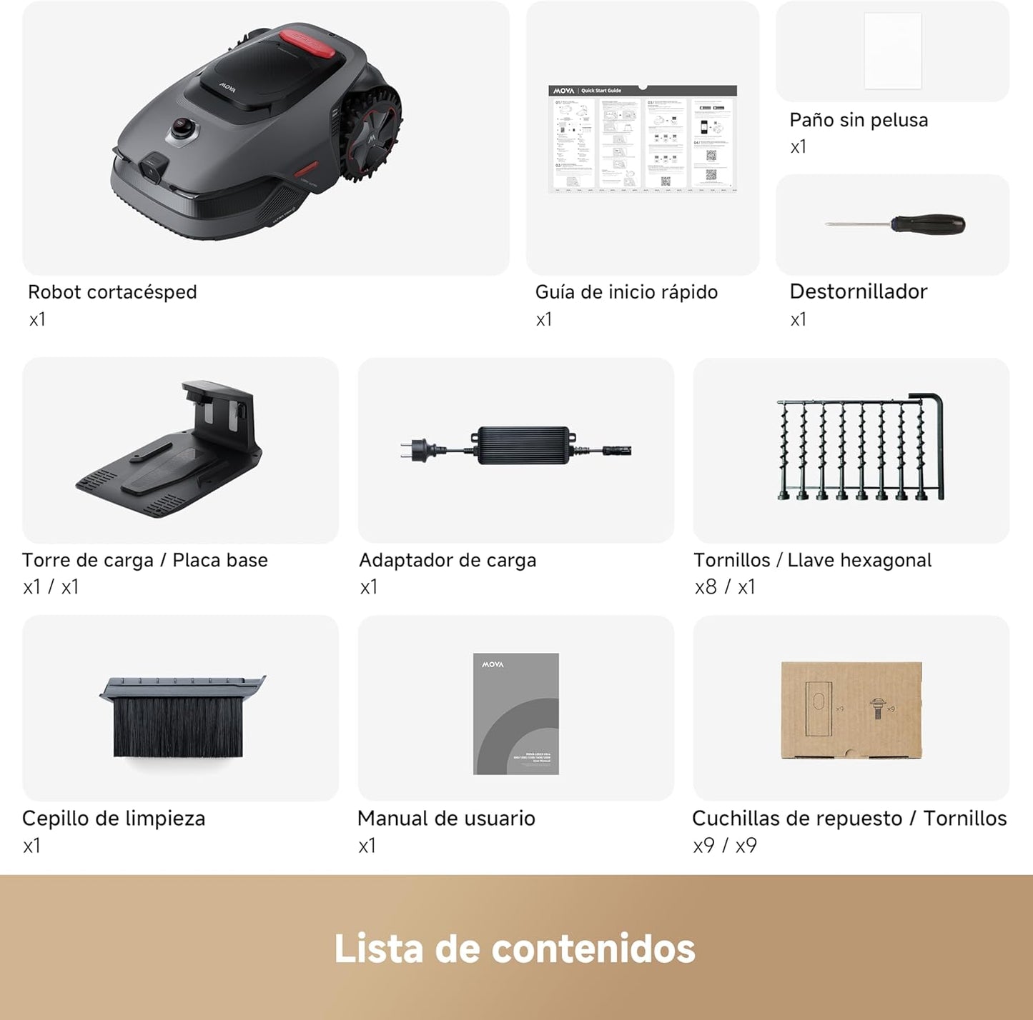 Mova – LiDAX Ultra 1600 robot cortacésped sin cable perimetral