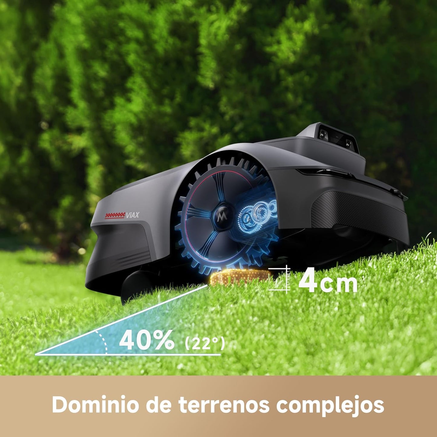 Mova – Viax 300 robot cortacésped sin cable perimetral