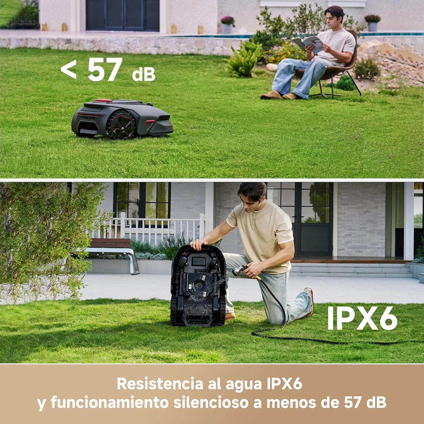Mova – LiDAX Ultra 1600 robot cortacésped sin cable perimetral