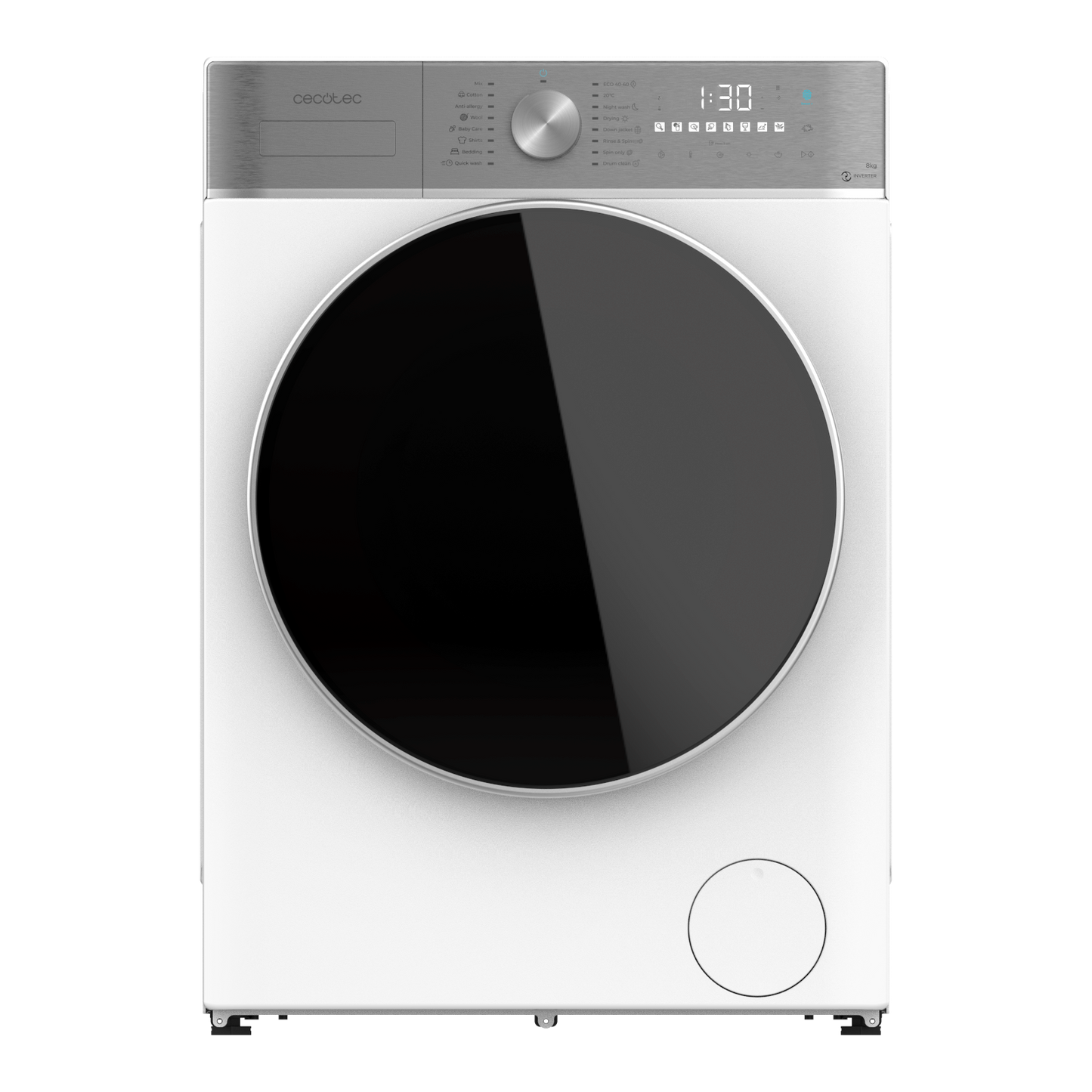 Cecotec Bolero Lavadora Secadora 8580 Inverter 8 kg