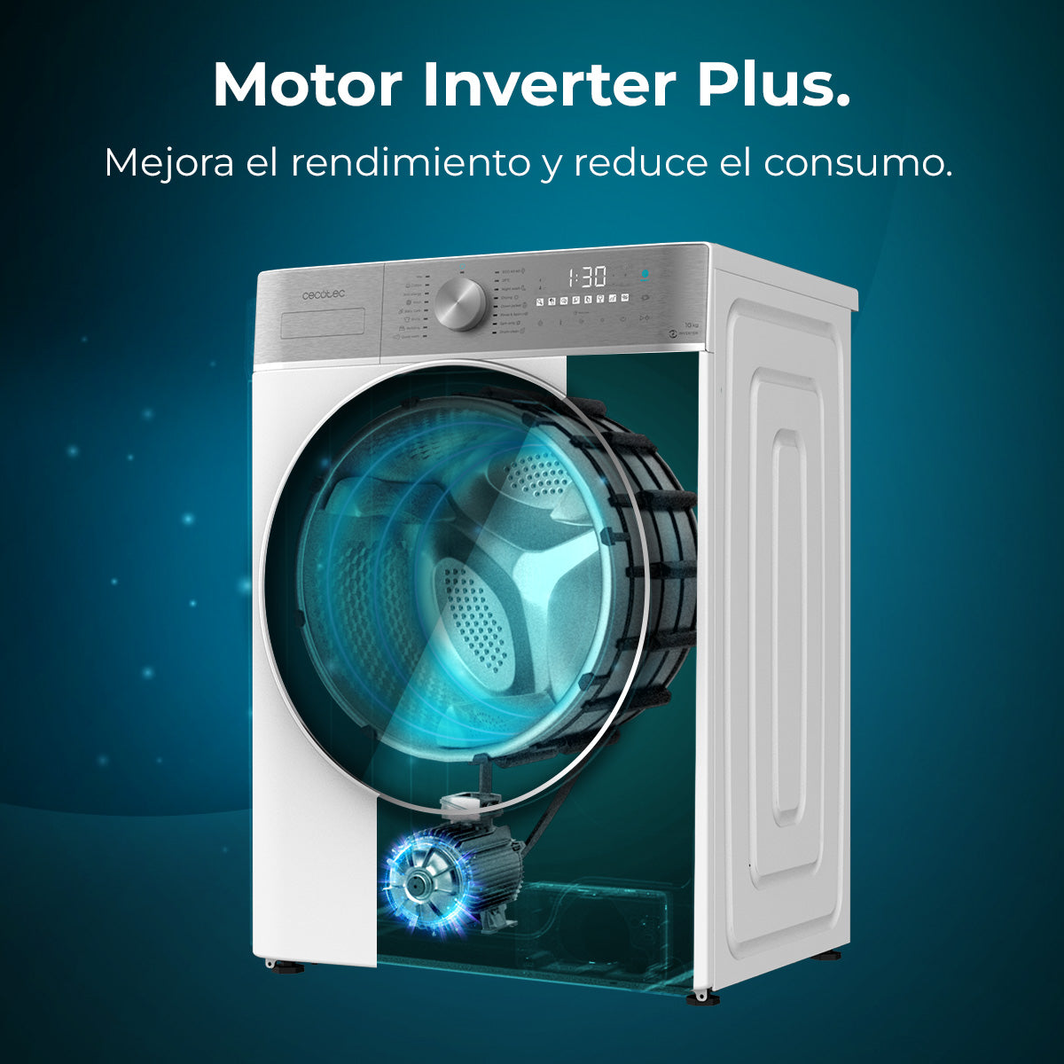 Cecotec Bolero Lavadora Secadora 8580 Inverter 8 kg