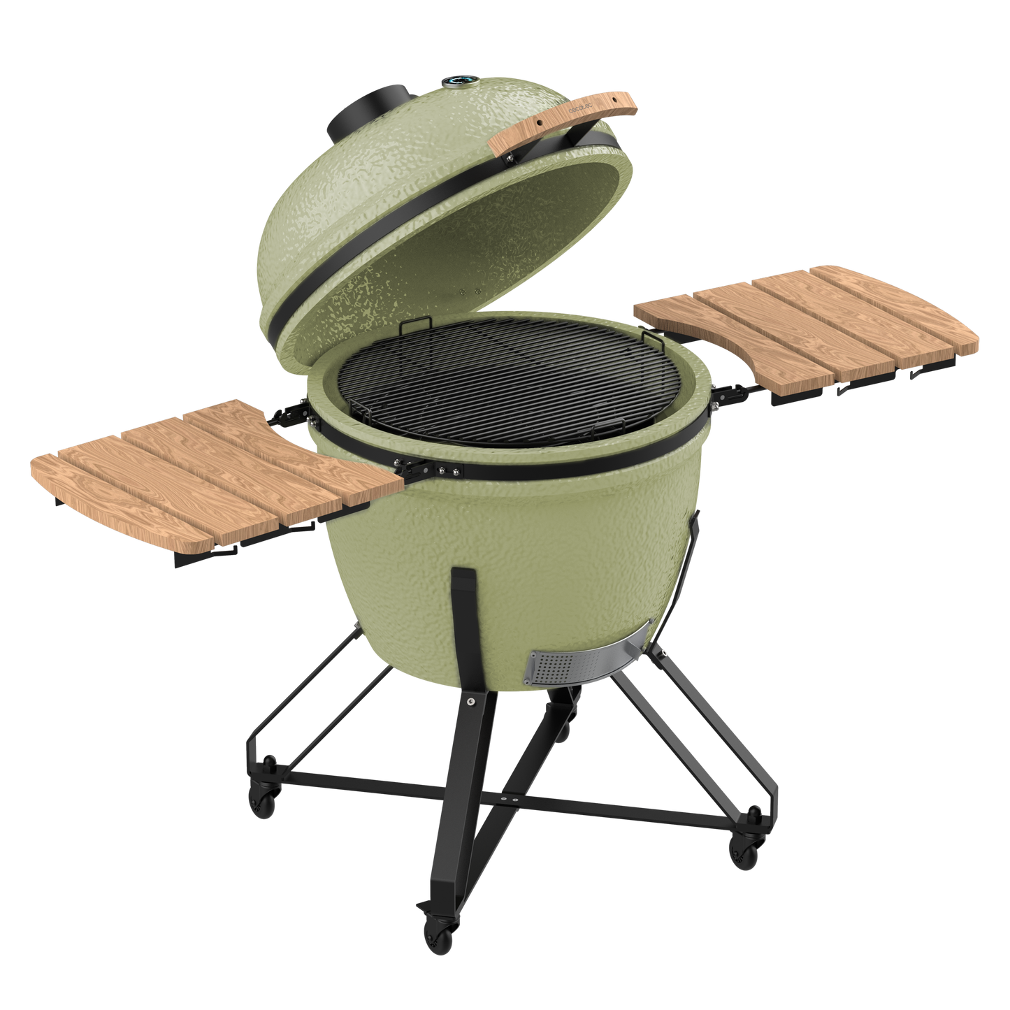 Cecotec DragonFire 6600 Barbacoa Cerámica Cámara de Cocción y Parrilla Hermética Hasta 1000C