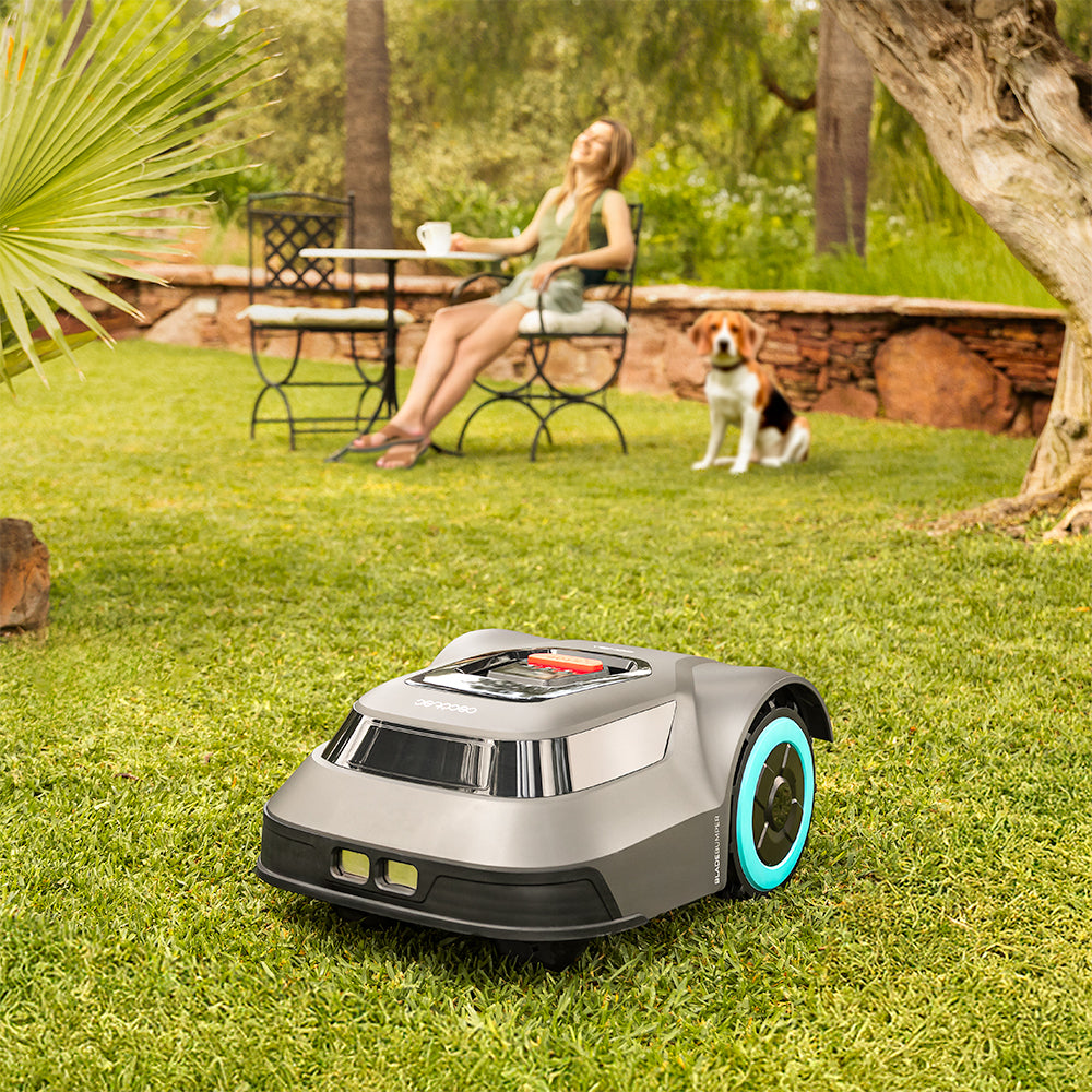 Cecotec Conga GrassHopper 500 Map Connected Robot Cortacésped para 500 m2 con Mapeo Inteligente
