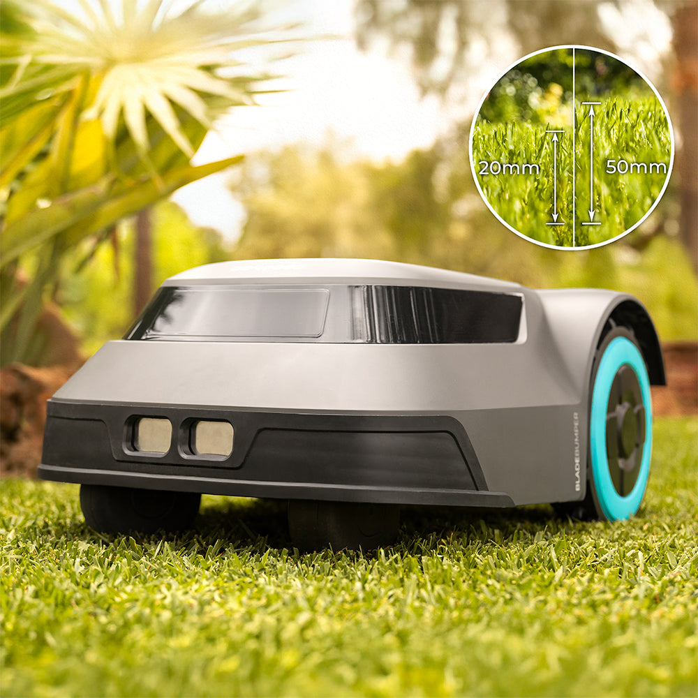 Cecotec Conga GrassHopper 500 Map Connected Robot Cortacésped para 500 m2 con Mapeo Inteligente
