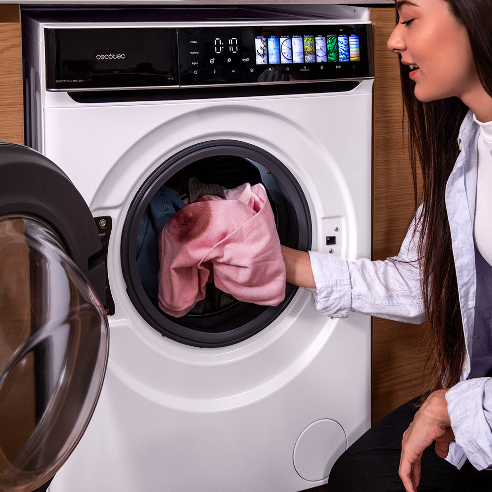 Cecotec Lavadora Bolero DressCode 9970 Direct Drive 9 kg Clase A Ahorro Energía Grandes Cargas