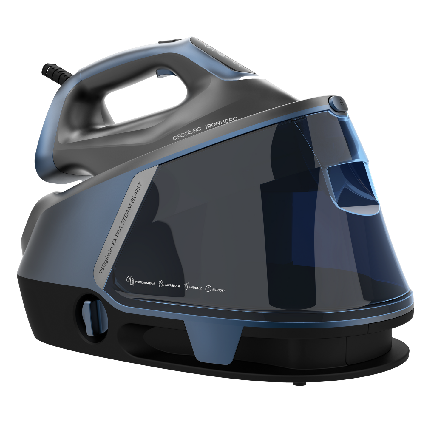 Cecotec IronHero H3000 Estación de Planchado Geyser 3000 W Vapor Continuo 155 g por minuto 550 g por minuto