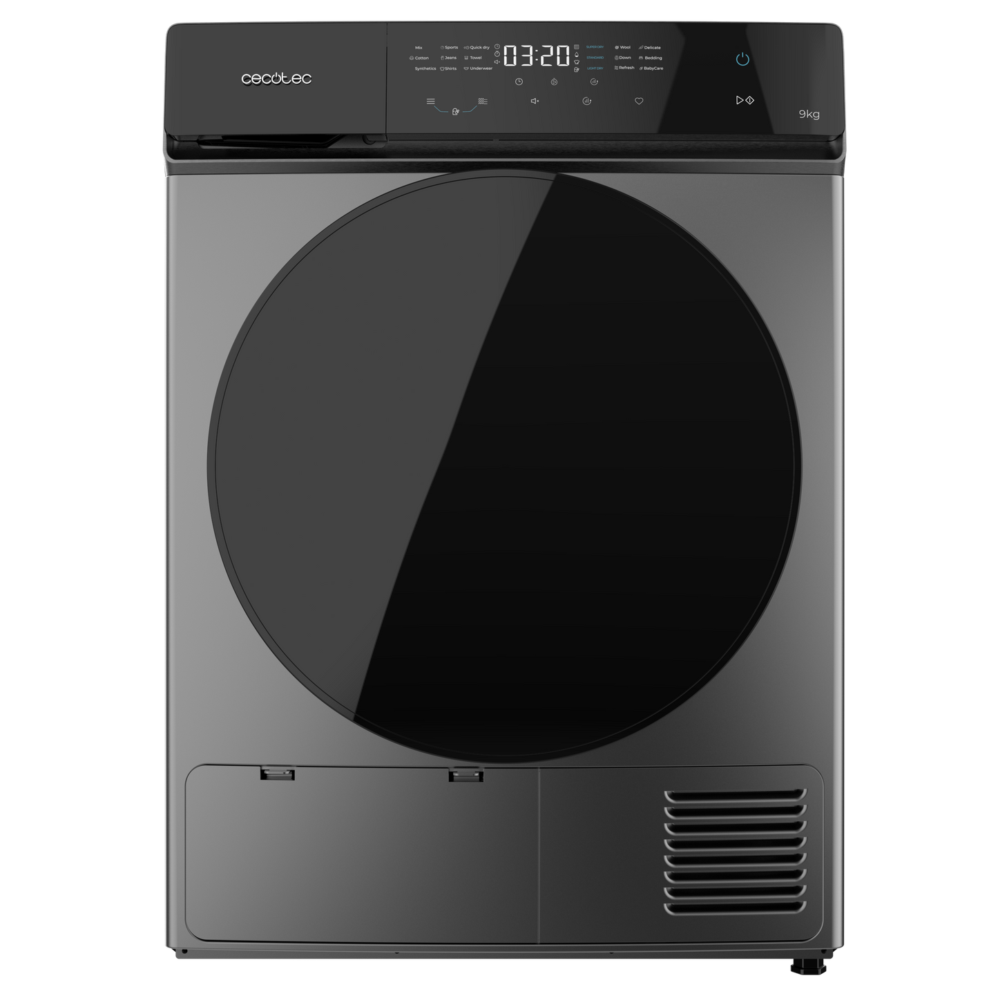 Cecotec Bolero DressCode Dry 9 Kg 9400 Steel