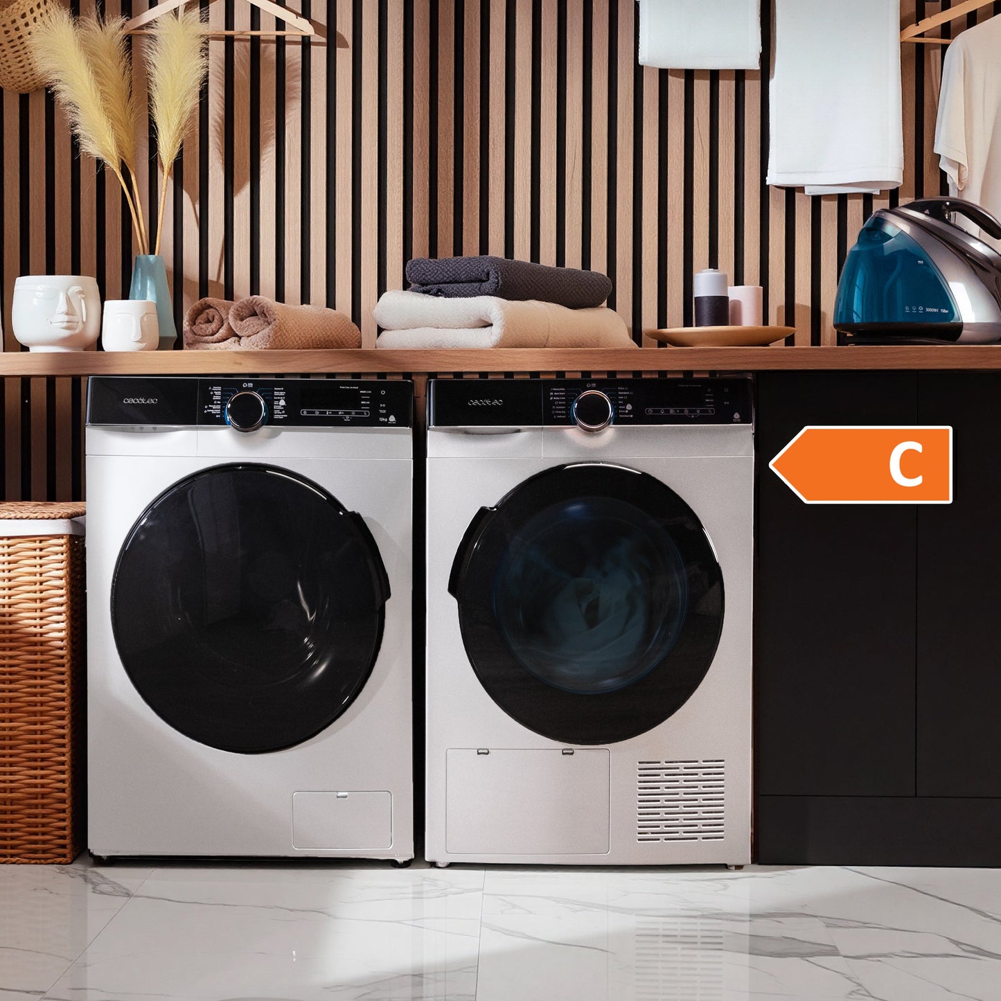 Cecotec Bolero DressCode Dry 10505 Inverter Secadora 10 Kg con Bomba de Calor y Ahorro Energético