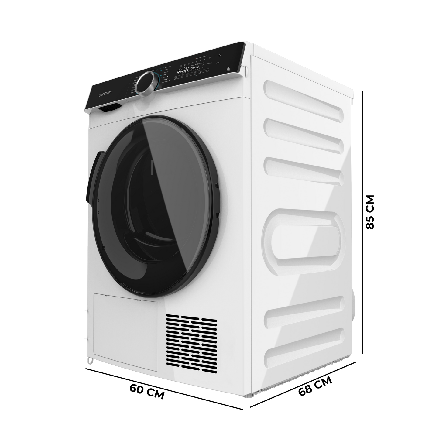 Cecotec Bolero DressCode Dry 10505 Inverter Secadora 10 Kg con Bomba de Calor y Ahorro Energético