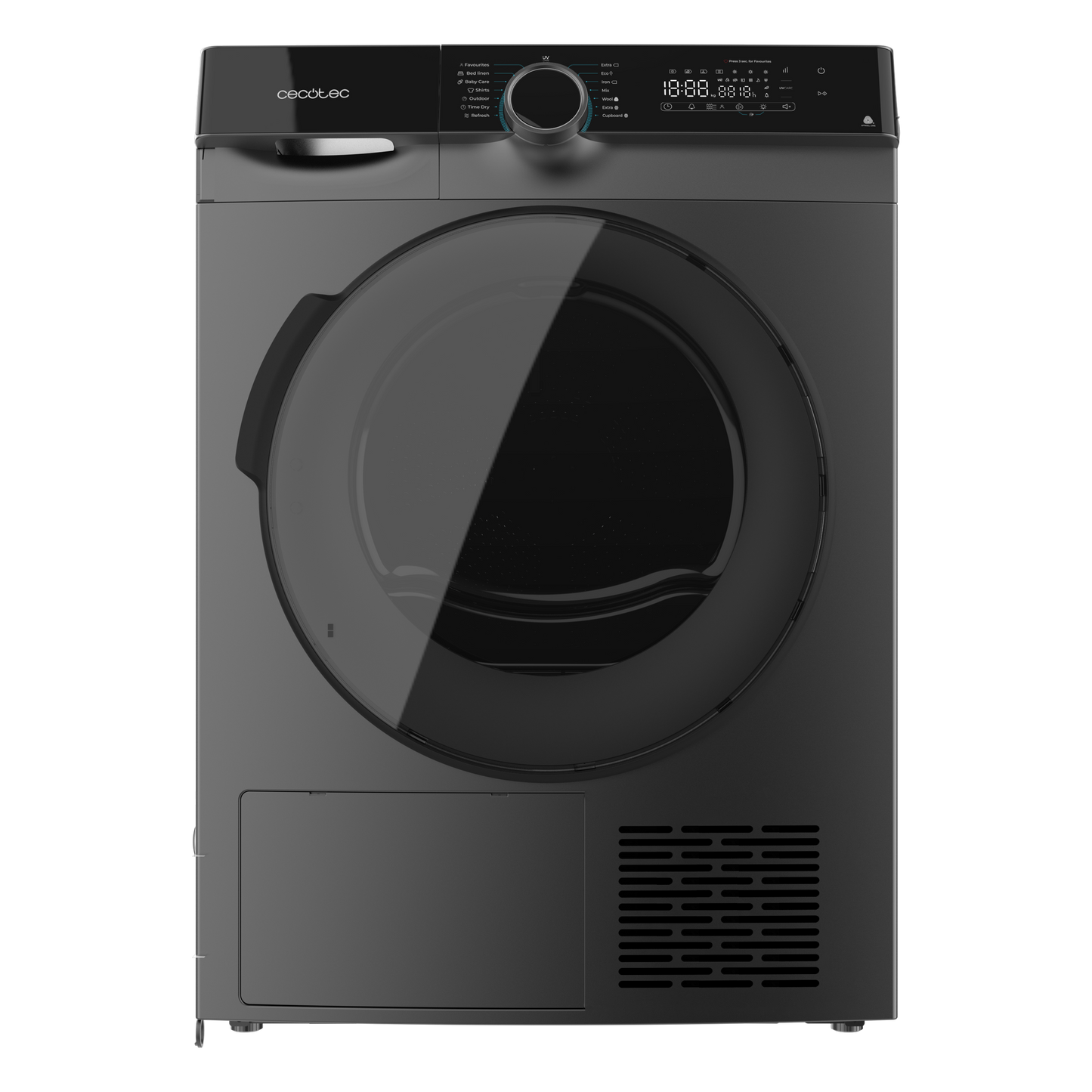 Cecotec Bolero DressCode Dry 10505 Secadora de 10 kg Bomba de Calor Inverter Clase C