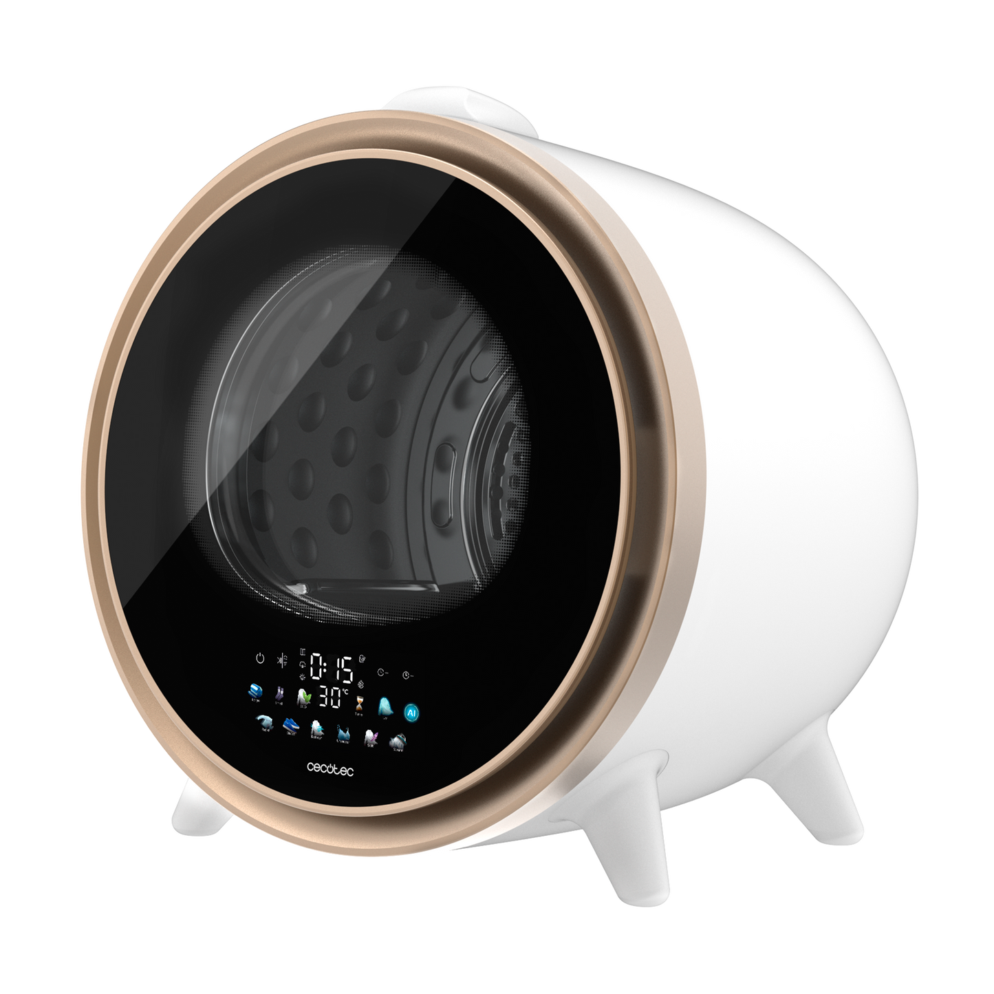 Cecotec Bolero DressCode Dry 3600V Secadora Compacta Oro Evacuación Humedad Exterior Secado Rápido
