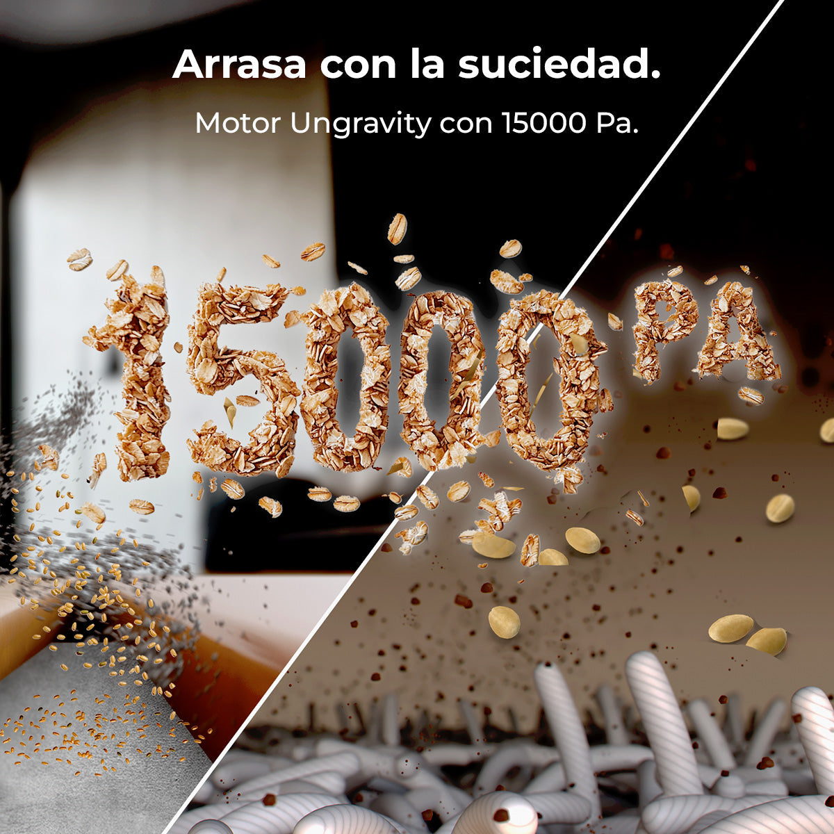 Cecotec Conga X50 Robot Aspirador Con Navegación Láser Y Mapeo Inteligente Fregado Spin