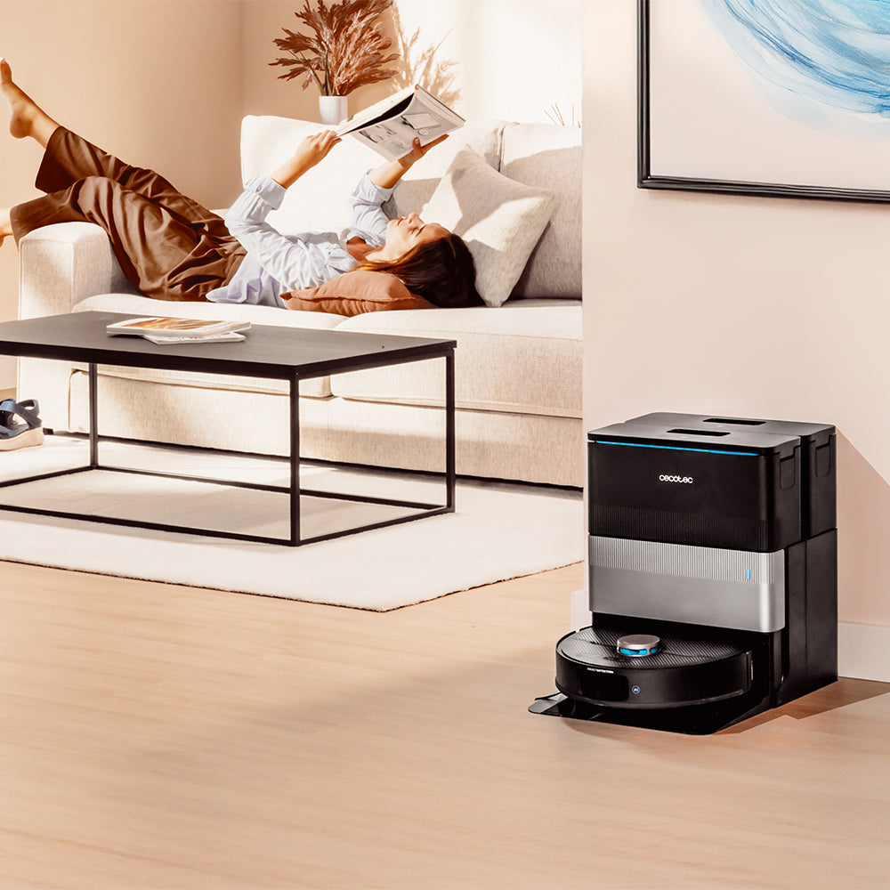 Cecotec Conga X70 Robot Aspirador con IA y Láser Eye para Mapeo Preciso y Navegación Inteligente