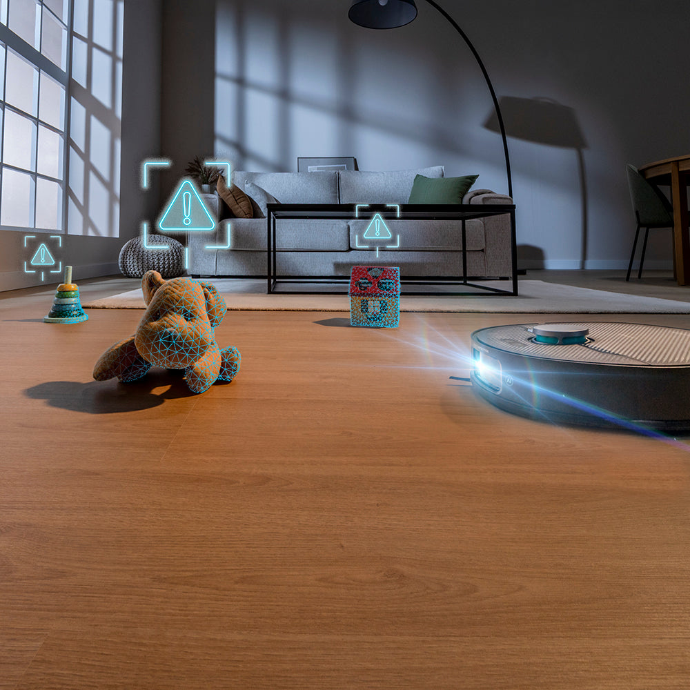 Cecotec Conga X70 Robot Aspirador con IA y Láser Eye para Mapeo Preciso y Navegación Inteligente