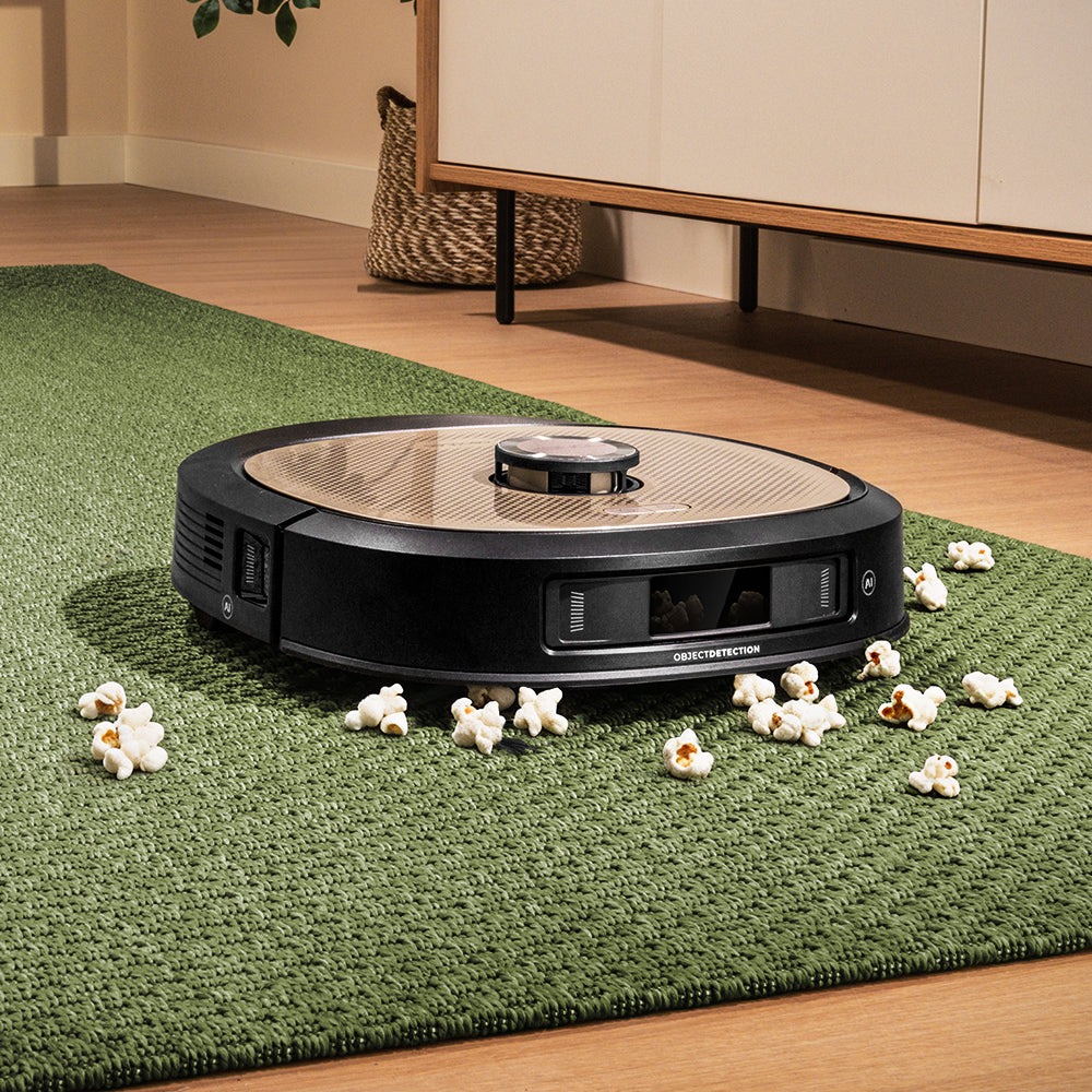 Cecotec Conga Z100 Robot Aspirador IA Con LaserEye Y AquaCycle Detección De Objetos Y Fregado Profesional