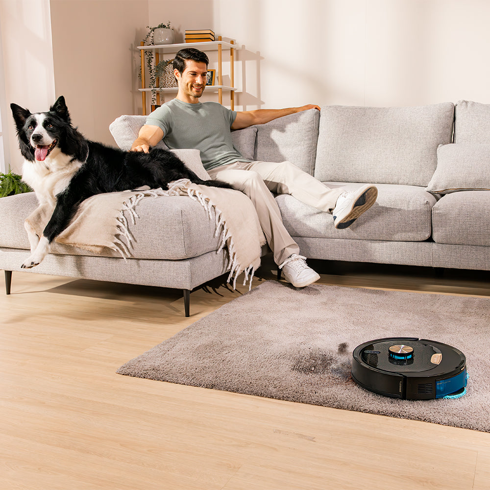 Cecotec Conga M100 Spin AI Robot Aspirador Con IA Láser Eye Y Navegación Precisa