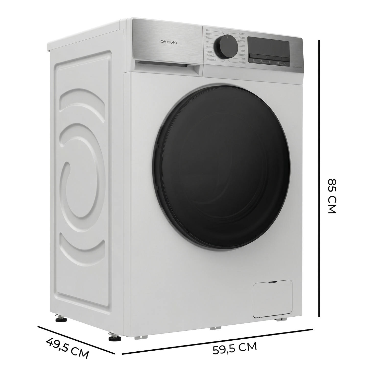 Cecotec Lavadora Bolero DressCode 7450 7 Kg 1200 Rpm